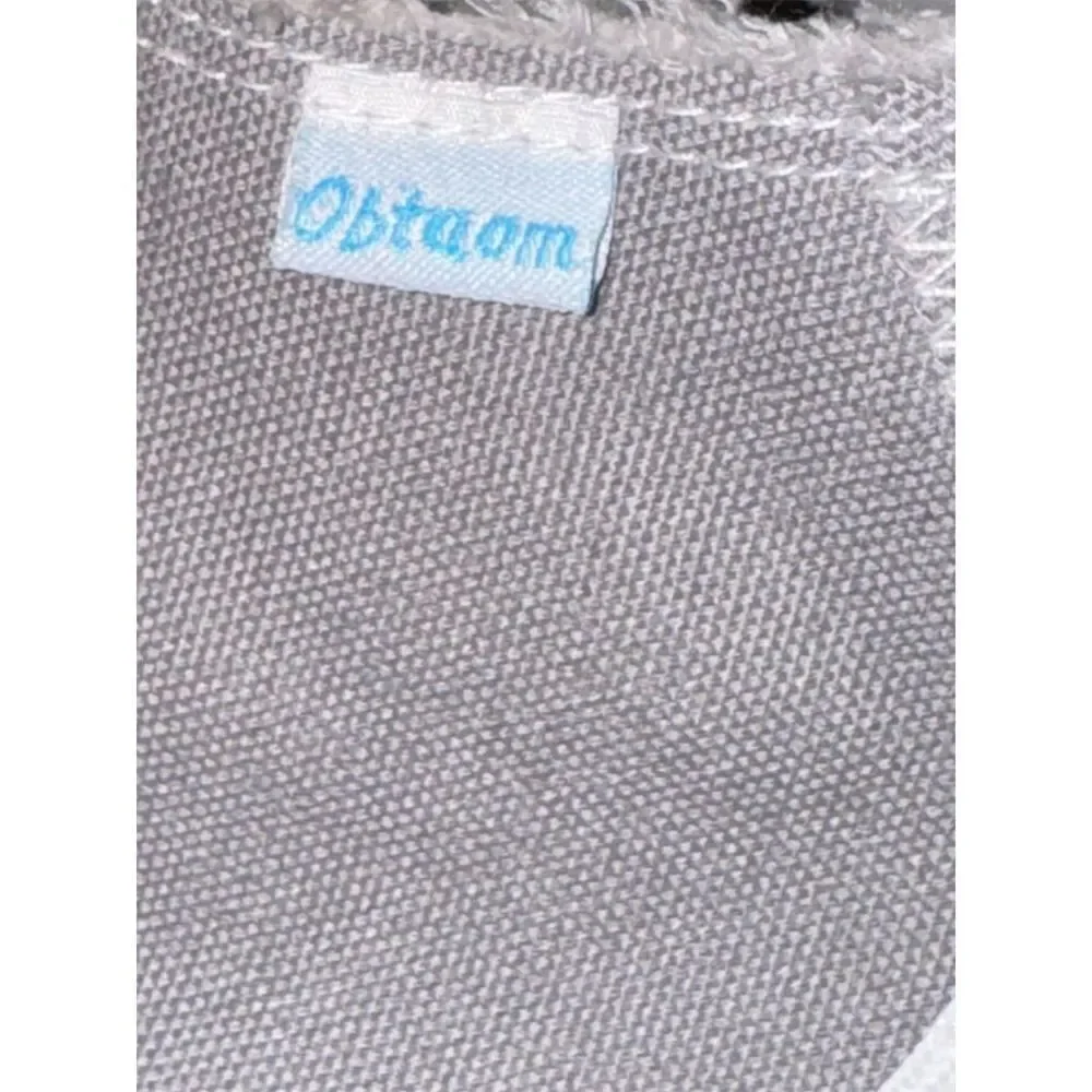 Obtaom Women's High Top Canvas Sneakers Gray Size 9 Casual Athletic